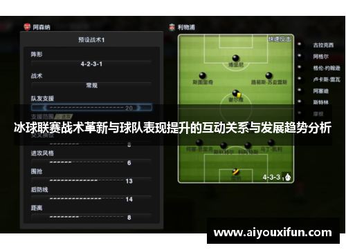 冰球联赛战术革新与球队表现提升的互动关系与发展趋势分析